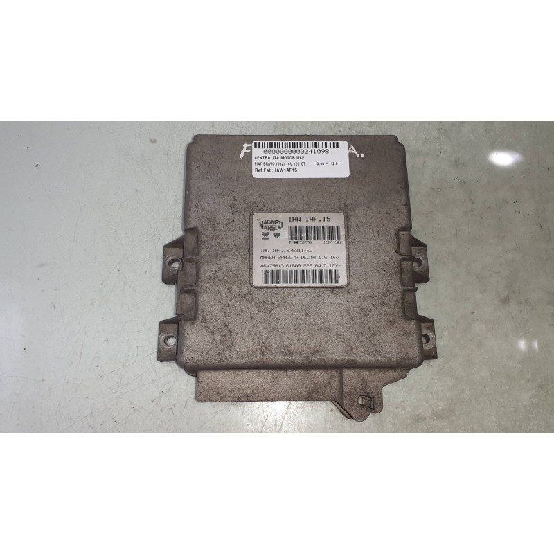 Recambio de centralita motor uce para fiat bravo (182) 16v 100 gt referencia OEM IAM IAW1AF15 46475013 MAGNETI MARELLI