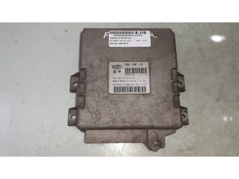 Recambio de centralita motor uce para fiat bravo (182) 16v 100 gt referencia OEM IAM IAW1AF15 46475013 MAGNETI MARELLI