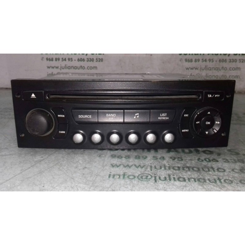 Recambio de sistema audio / radio cd para citroen c4 berlina cool referencia OEM IAM 9666967777  BOSCH