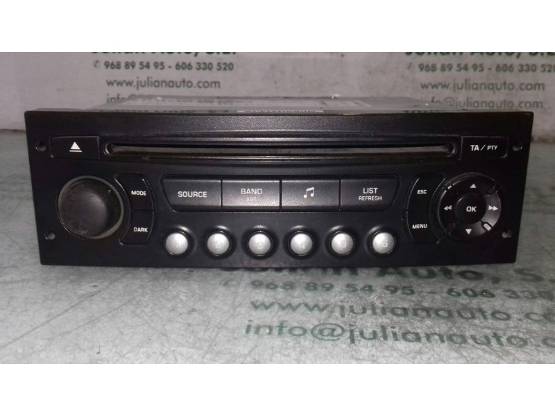 Recambio de sistema audio / radio cd para citroen c4 berlina cool referencia OEM IAM 9666967777  BOSCH