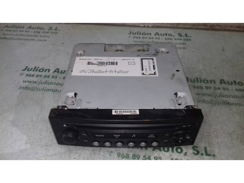 Recambio de sistema audio / radio cd para citroen c4 berlina cool referencia OEM IAM 9666967777  BOSCH