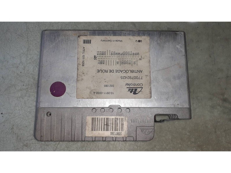 Recambio de centralita abs para renault 21 berlina (b/l48) turbo referencia OEM IAM 7700792425 10091100324 ATE