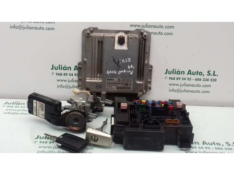 Recambio de centralita motor uce para peugeot 4007 business line referencia OEM IAM 9665465280 0281013666 KIT - BOSCH