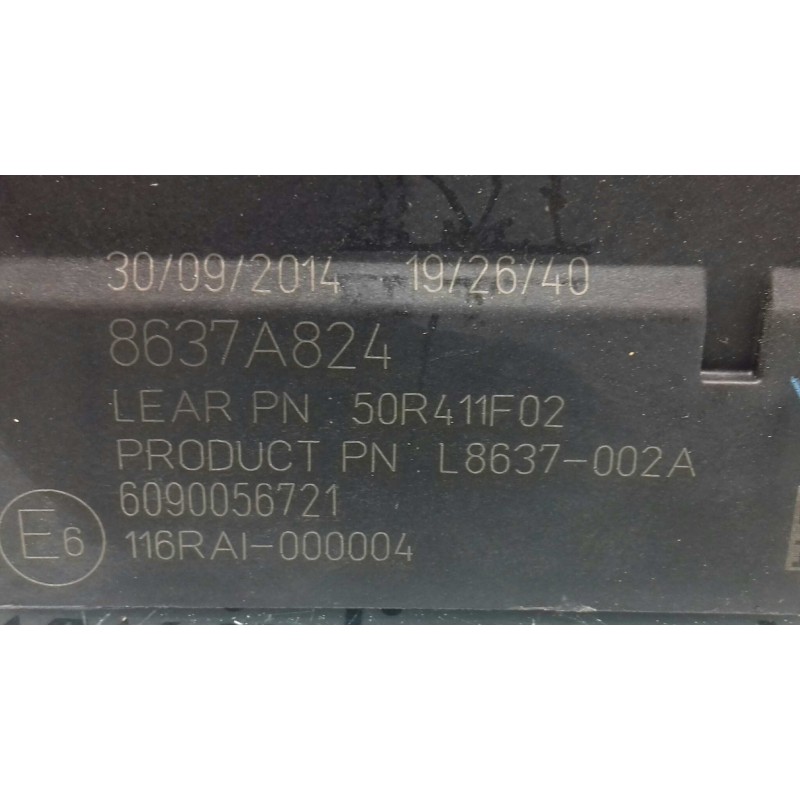 Recambio de centralita motor uce para peugeot 4007 business line referencia OEM IAM 9665465280 0281013666 KIT - BOSCH