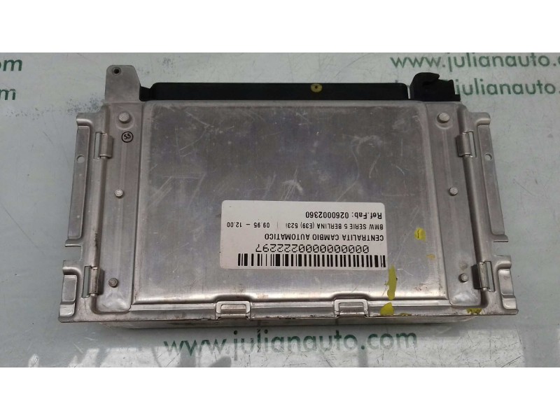 Recambio de centralita cambio automatico para bmw serie 5 berlina (e39) 523i referencia OEM IAM 0260002360 1422768 BOSCH