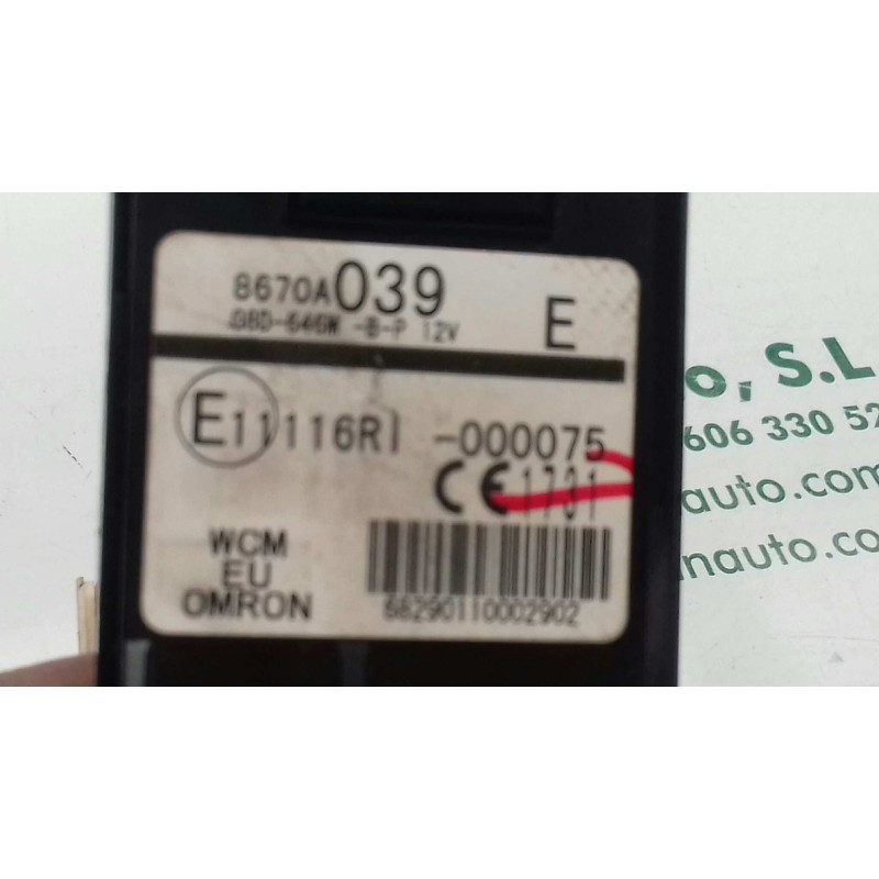 Recambio de centralita motor uce para peugeot 4007 business line referencia OEM IAM 9665465280 0281013666 KIT - BOSCH