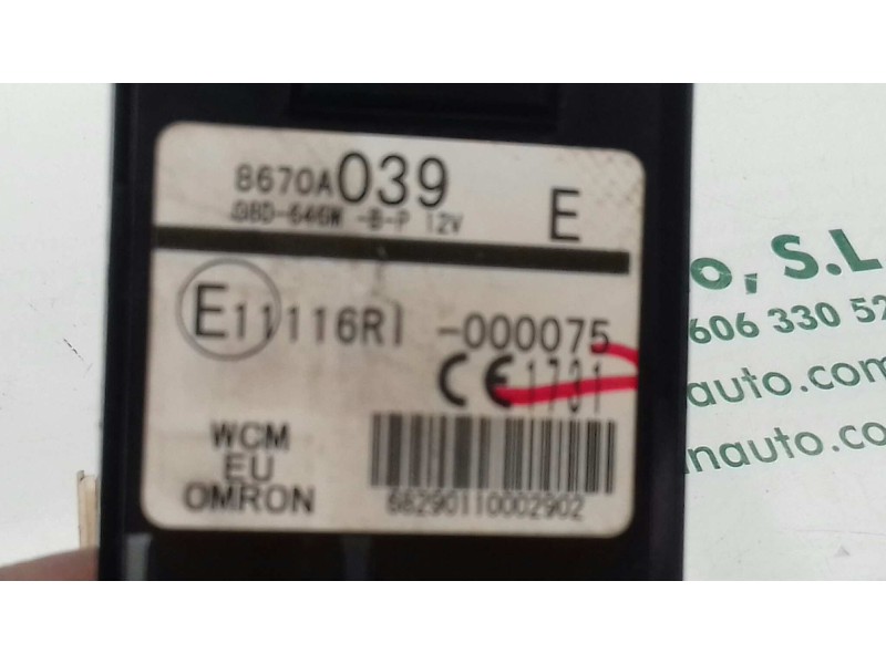 Recambio de centralita motor uce para peugeot 4007 business line referencia OEM IAM 9665465280 0281013666 KIT - BOSCH