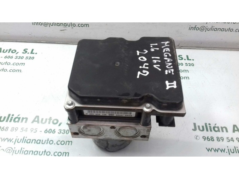 Recambio de abs para renault megane ii berlina 5p luxe dynamique referencia OEM IAM 8200685699 0265234601 0265950728
