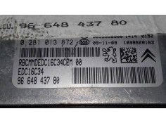 Recambio de centralita motor uce para citroen c4 berlina cool referencia OEM IAM 9664843780 0281013872 BOSCH 2