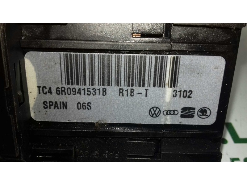 Recambio de mando luces para seat mii (kf1) @mii referencia OEM IAM 6R0941531B  