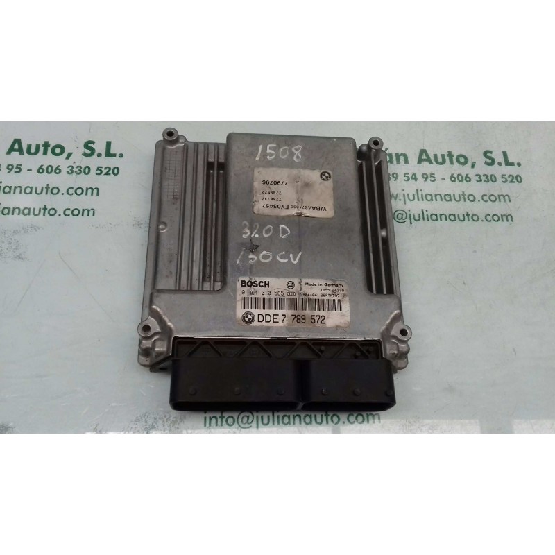 Recambio de centralita motor uce para bmw serie 3 berlina (e46) 320d referencia OEM IAM 0281010565 DDE7789572 BOSCH