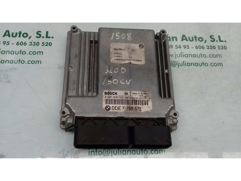 Recambio de centralita motor uce para bmw serie 3 berlina (e46) 320d referencia OEM IAM 0281010565 DDE7789572 BOSCH