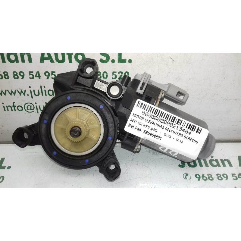 Recambio de motor elevalunas delantero derecho para seat mii (kf1) @mii referencia OEM IAM 6RU959801  