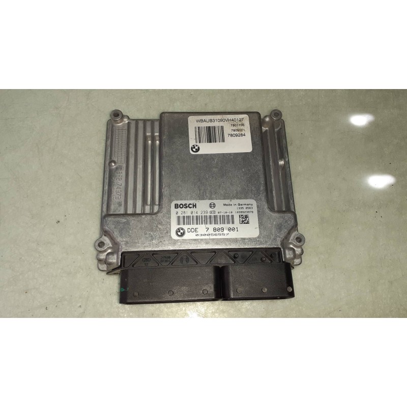 Recambio de centralita motor uce para bmw serie 1 berlina (e81/e87) 118d referencia OEM IAM 7809001 0281014239 BOSCH