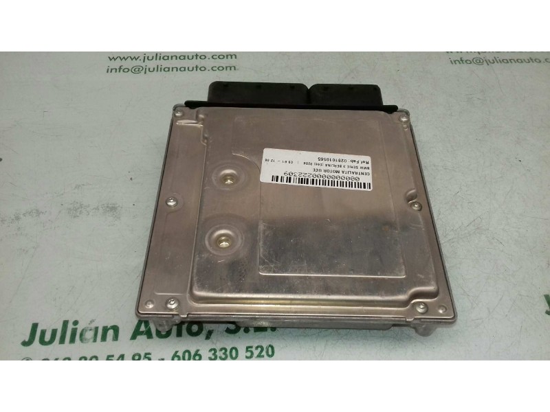 Recambio de centralita motor uce para bmw serie 3 berlina (e46) 320d referencia OEM IAM 0281010565 DDE7793443 BOSCH