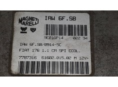 Recambio de centralita motor uce para fiat punto berl. (176) 55 s referencia OEM IAM 7787316 IAW6FSB MAGNETI MARELLI 2