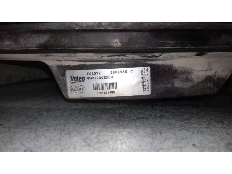 Recambio de electroventilador para citroen c4 berlina cool referencia OEM IAM 9661571480 988495H VALEO