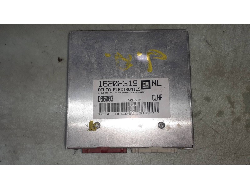 Recambio de centralita motor uce para opel vectra b berlina básico (1999) referencia OEM IAM 16202319 D96003 GM