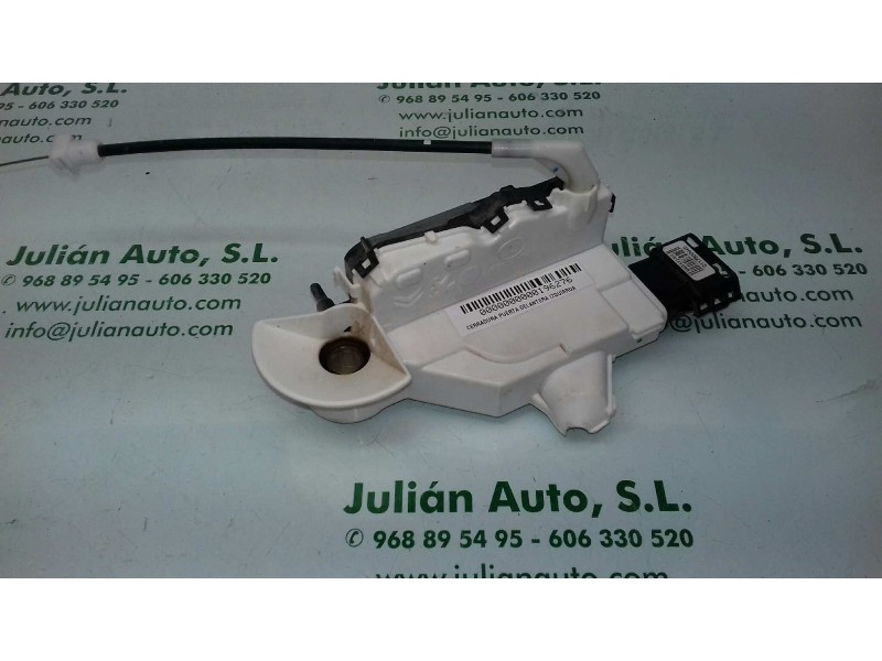 Recambio de cerradura puerta delantera izquierda para citroen ds3 style referencia OEM IAM 4122A1480J7 006252 6 PINES
