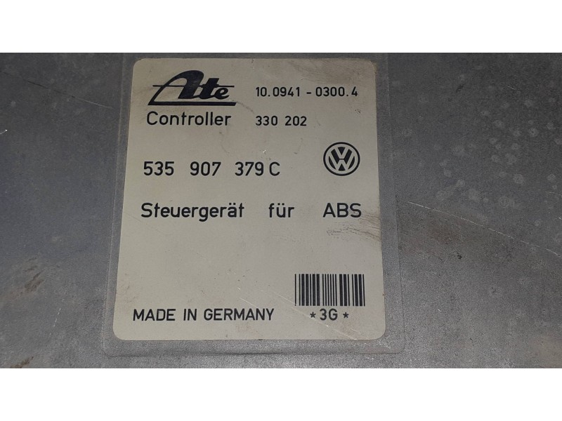Recambio de centralita abs para seat toledo (1l) gti 16v referencia OEM IAM 535907379C 10094103004 ATE