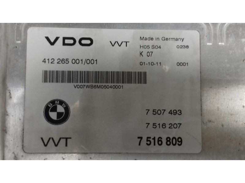 Recambio de centralita motor uce para bmw serie 3 compact (e46) 318ti referencia OEM IAM 412265001 7516809 VDO