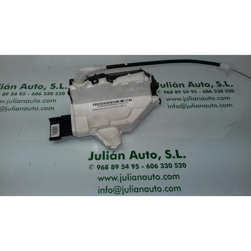 Recambio de cerradura puerta delantera derecha para citroen ds3 style referencia OEM IAM 4132M121614 006254 6 PINES