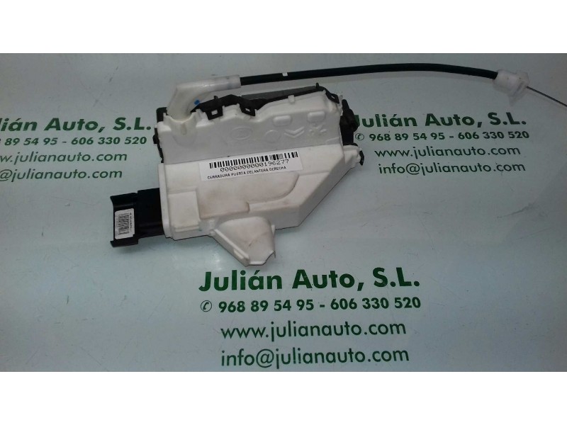 Recambio de cerradura puerta delantera derecha para citroen ds3 style referencia OEM IAM 4132M121614 006254 6 PINES