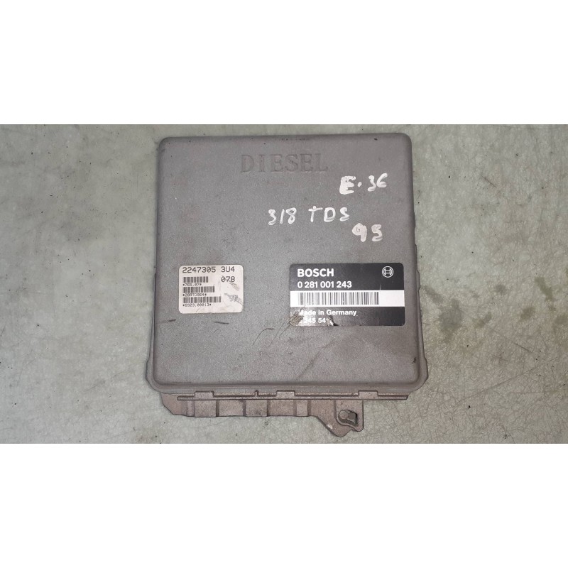 Recambio de centralita motor uce para bmw serie 3 touring (e36) 318tds referencia OEM IAM 2245541 0281001243 BOSCH
