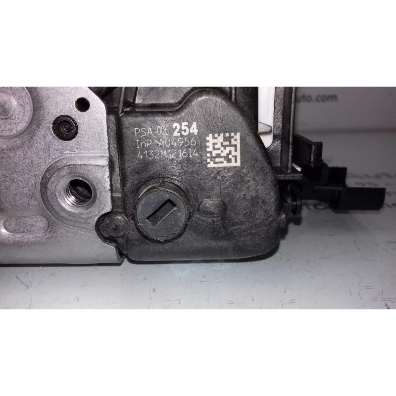 Recambio de cerradura puerta delantera derecha para citroen ds3 style referencia OEM IAM 4132M121614 006254 6 PINES