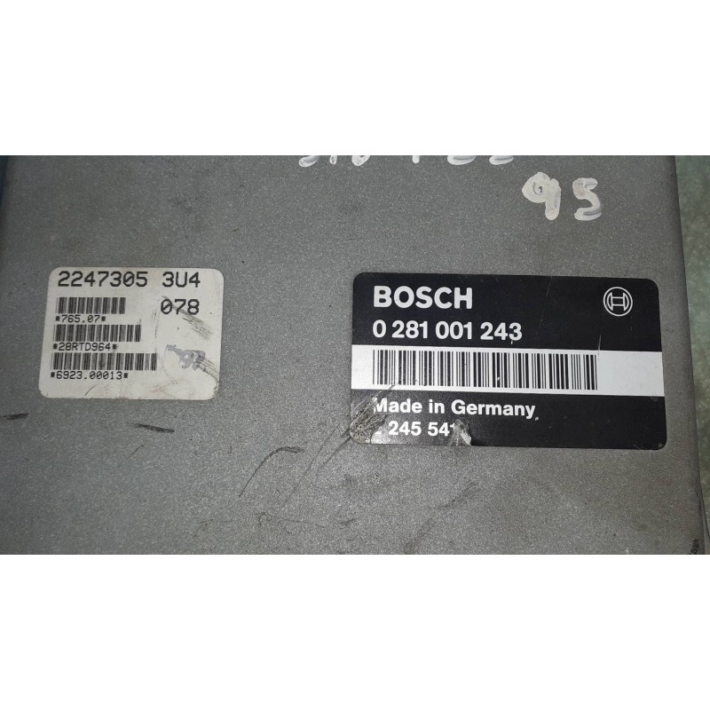 Recambio de centralita motor uce para bmw serie 3 touring (e36) 318tds referencia OEM IAM 2245541 0281001243 BOSCH
