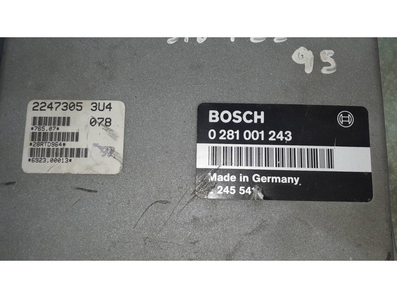 Recambio de centralita motor uce para bmw serie 3 touring (e36) 318tds referencia OEM IAM 2245541 0281001243 BOSCH