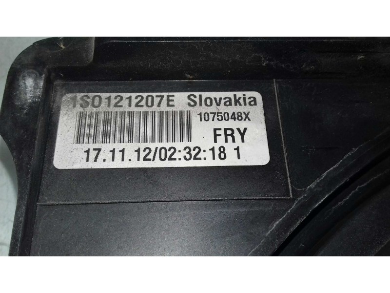 Recambio de electroventilador para seat mii (kf1) @mii referencia OEM IAM 399228120007 1S0121207E 