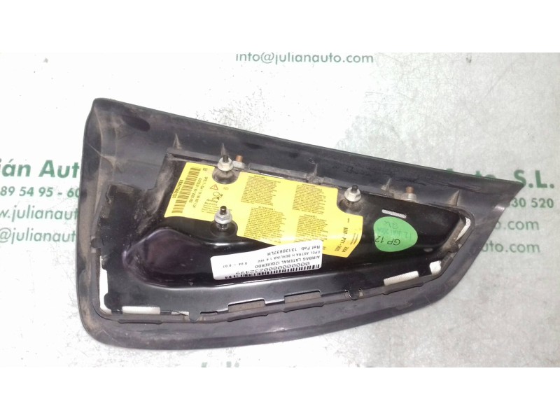 Recambio de airbag lateral izquierdo para opel astra h berlina 1.4 16v referencia OEM IAM 13139837LH 601292905D  Recambio de airbag lateral izquierdo para opel astra h berlina 1.4 16v referencia OEM IAM 13139837LH 601292905D