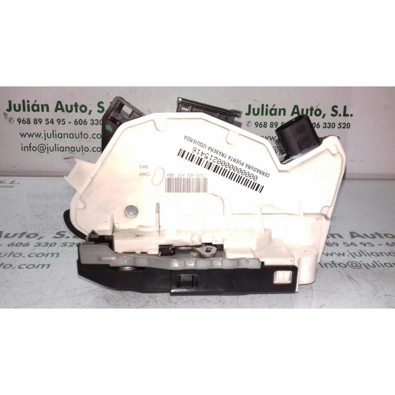 Recambio de cerradura puerta trasera izquierda para seat mii (kf1) @mii referencia OEM IAM 1S4839015C 3+3 PINES NEGRO