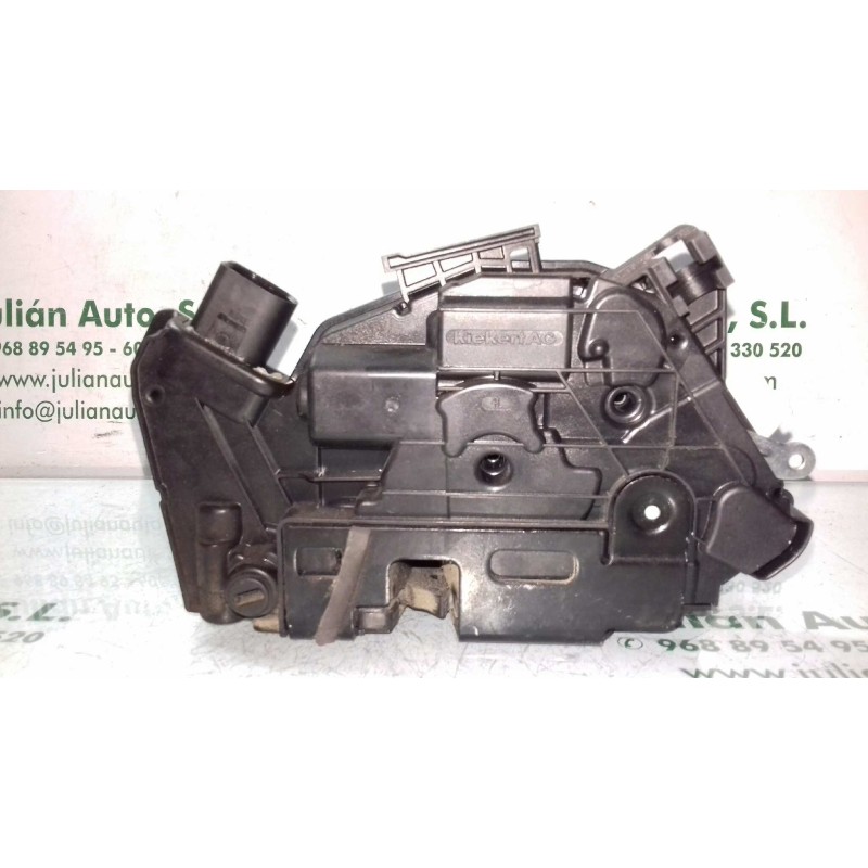 Recambio de cerradura puerta trasera izquierda para seat mii (kf1) @mii referencia OEM IAM 1S4839015C 3+3 PINES NEGRO