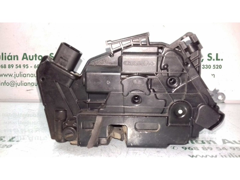 Recambio de cerradura puerta trasera izquierda para seat mii (kf1) @mii referencia OEM IAM 1S4839015C 3+3 PINES NEGRO