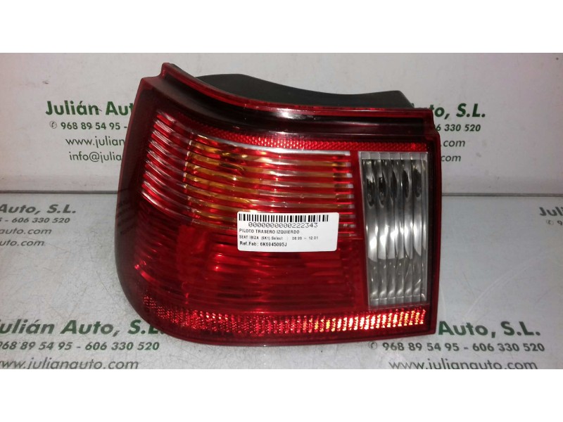 Recambio de piloto trasero izquierdo para seat ibiza (6k1) select referencia OEM IAM 6K6945095J 6K6945111G EXT - ALETA