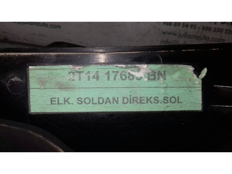 Recambio de retrovisor izquierdo para ford transit connect (tc7) furgón (2006) referencia OEM IAM 2T1417683BN  ELECTRICO