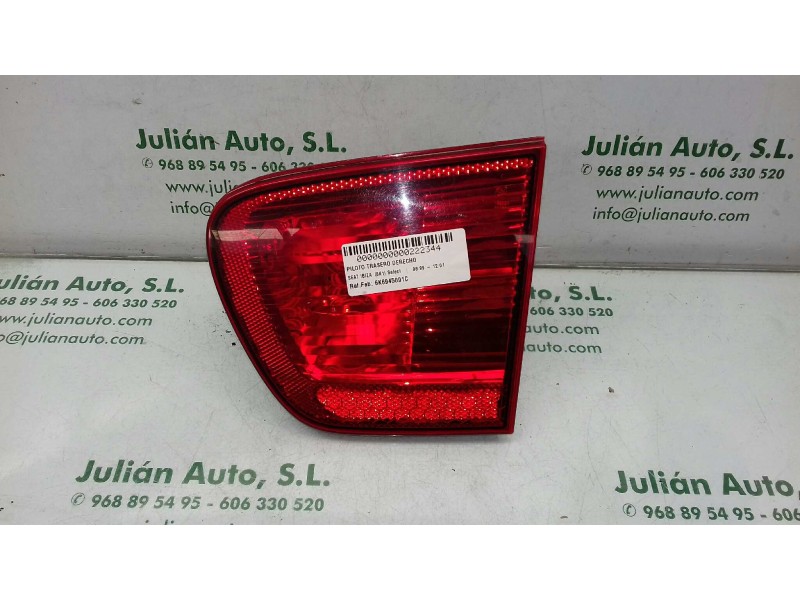 Recambio de piloto trasero derecho interior para seat ibiza (6k1) select referencia OEM IAM 6K6945091C  INT - PORTON