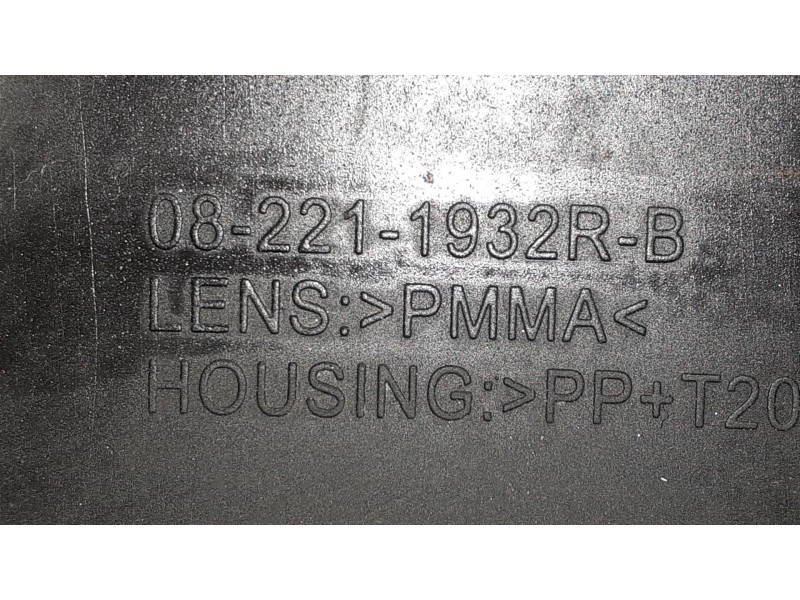 Recambio de piloto trasero derecho para hyundai accent (x3) 1.3 ls referencia OEM IAM 082211932RB  