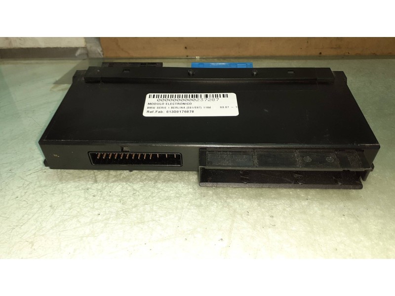 Recambio de modulo electronico para bmw serie 1 berlina (e81/e87) 118d referencia OEM IAM 61359176878 6135917687801 532398245