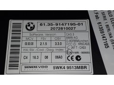 Recambio de modulo electronico para bmw serie 1 berlina (e81/e87) 118d referencia OEM IAM 61359147195 6135914719501 2072810027 2