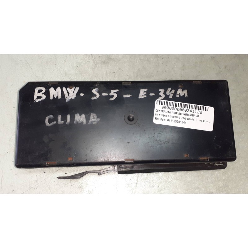 Recambio de centralita aire acondicionado para bmw serie 5 touring (e34) 525tds referencia OEM IAM 641183901344 64118390 