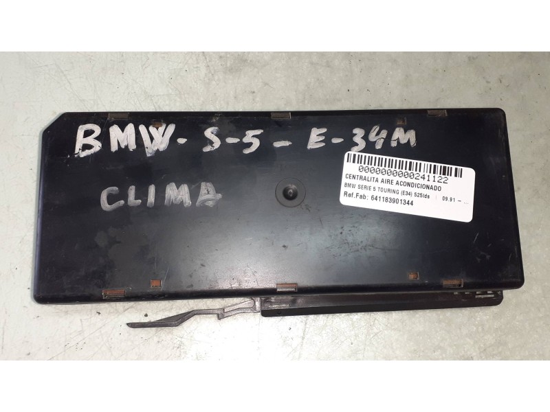 Recambio de centralita aire acondicionado para bmw serie 5 touring (e34) 525tds referencia OEM IAM 641183901344 64118390 