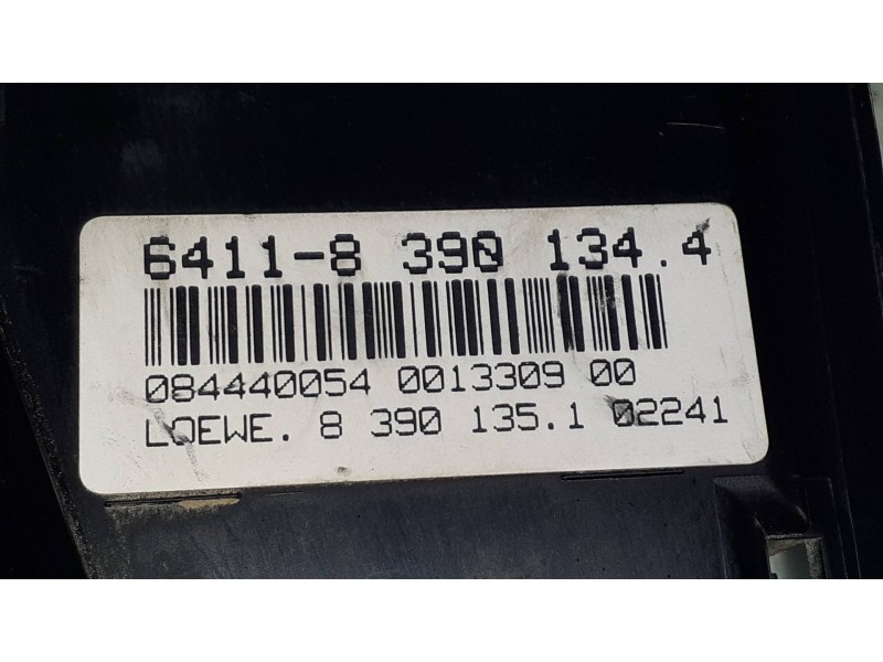 Recambio de centralita aire acondicionado para bmw serie 5 touring (e34) 525tds referencia OEM IAM 641183901344 64118390 