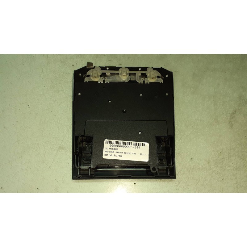 Recambio de luz interior para bmw serie 1 berlina (e81/e87) 118d referencia OEM IAM 9137483 913748301 6932827