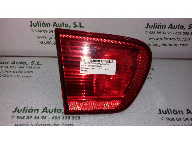 Recambio de piloto trasero izquierdo interior para seat ibiza (6k1) stella referencia OEM IAM   INT - PORTON