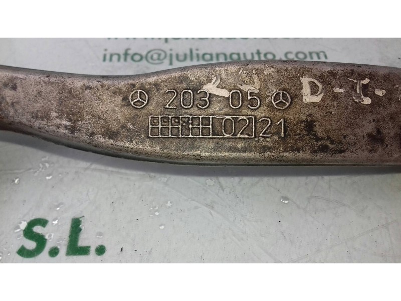 Recambio de brazo suspension inferior delantero izquierdo para mercedes-benz clase c (w203) sportcoupe c 220 cdi (203.706) refer