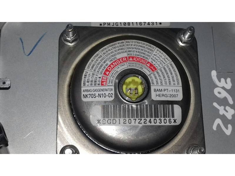 Recambio de airbag delantero izquierdo para nissan x-trail (t31) le referencia OEM IAM NK70SN1002  