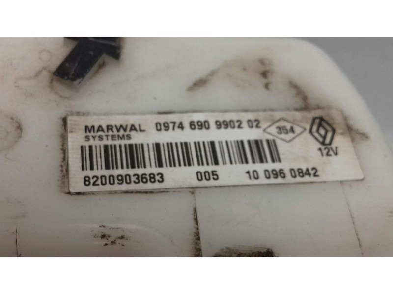 Recambio de bomba combustible para dacia sandero ambiance referencia OEM IAM 8200903683  AFORADOR BOMBA